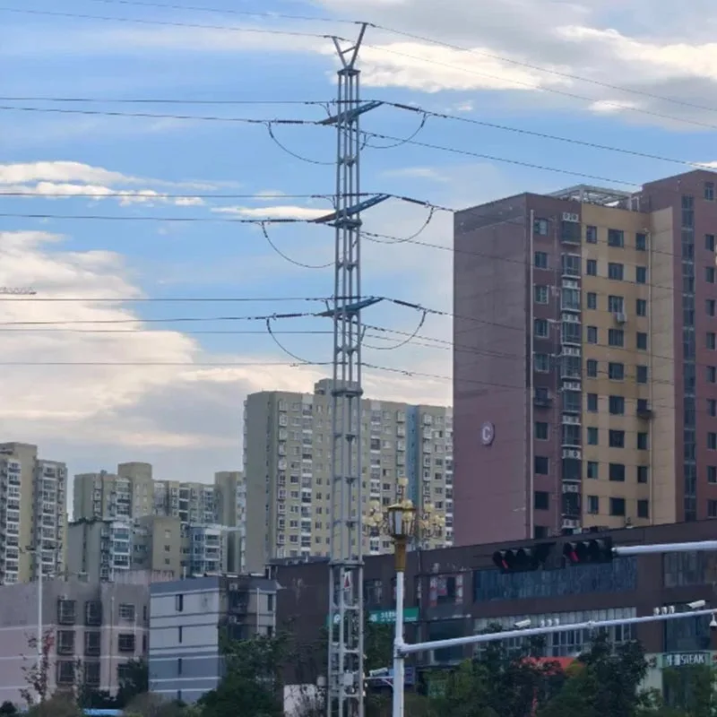 110кВ электр беру желісі бұрышты болат мұнара